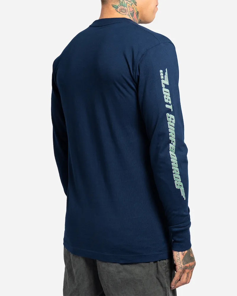 Team Lost Long Sleeve Tee Navy