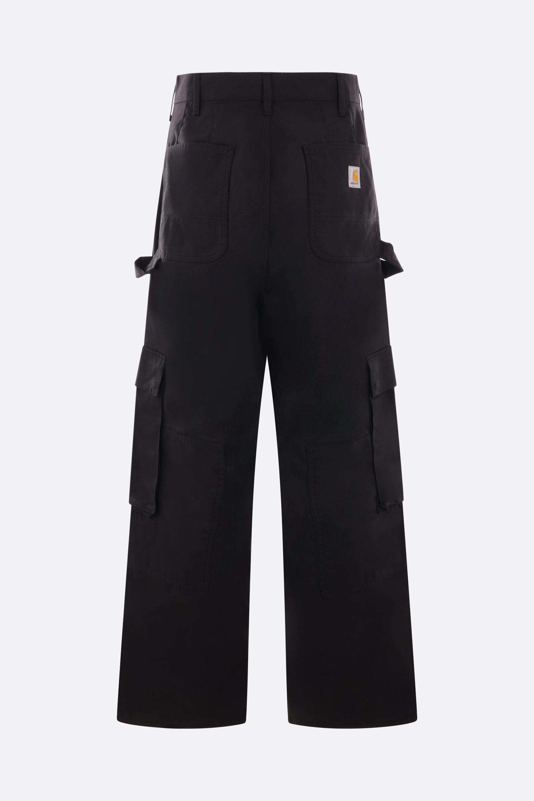 technical canvas oversized cargo pants