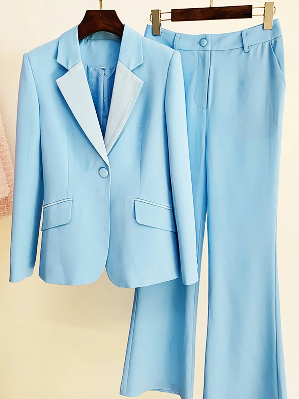 TEHELET Blazer & Pants Set