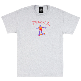 Thrasher Gonz Fill T-Shirt Grey