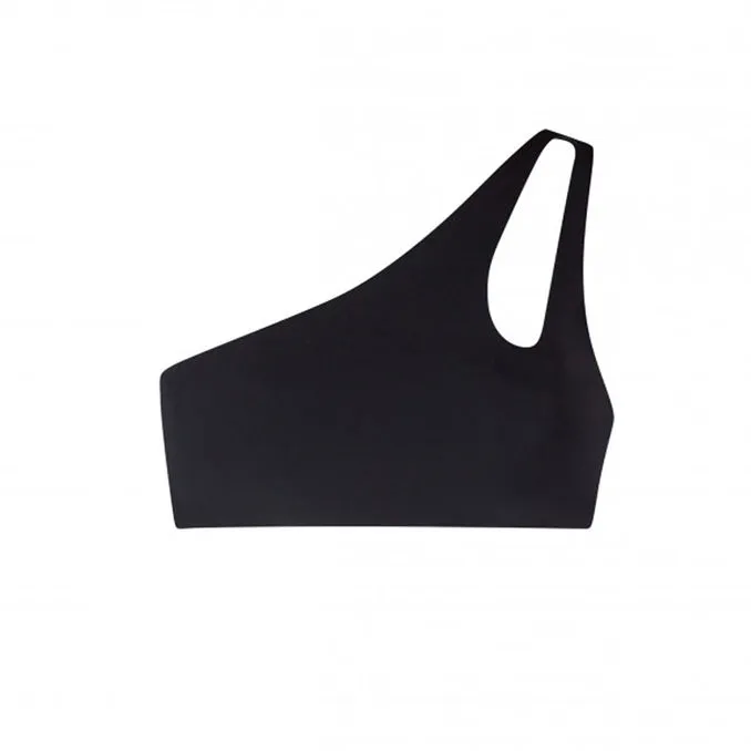 TOP ISABELLE ONE SHOULDER Woman Black