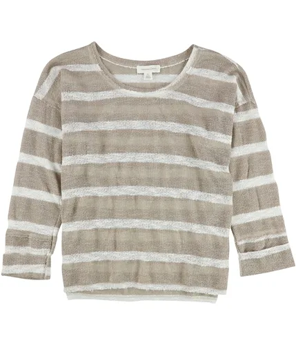 Treasure & Bond Womens Lightweight Stripe Pullover Sweater