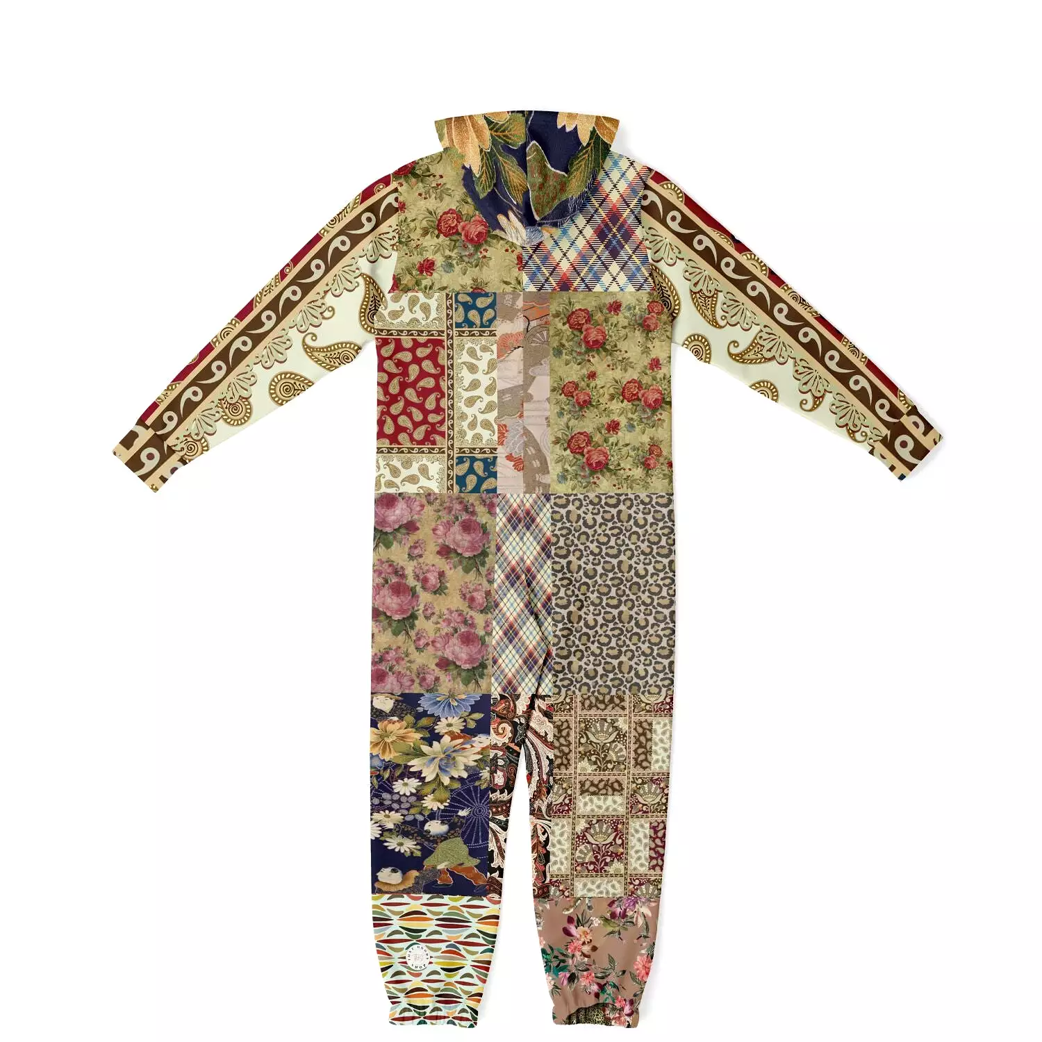 Tripoli Floral Patchwork Unisex Romper