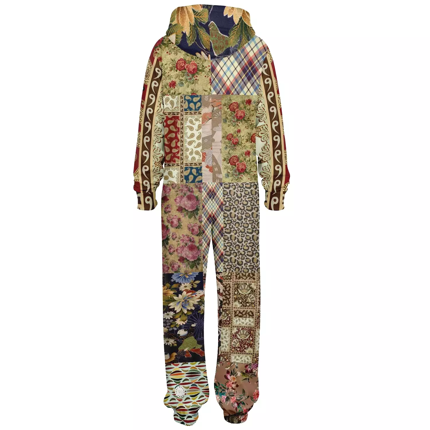 Tripoli Floral Patchwork Unisex Romper