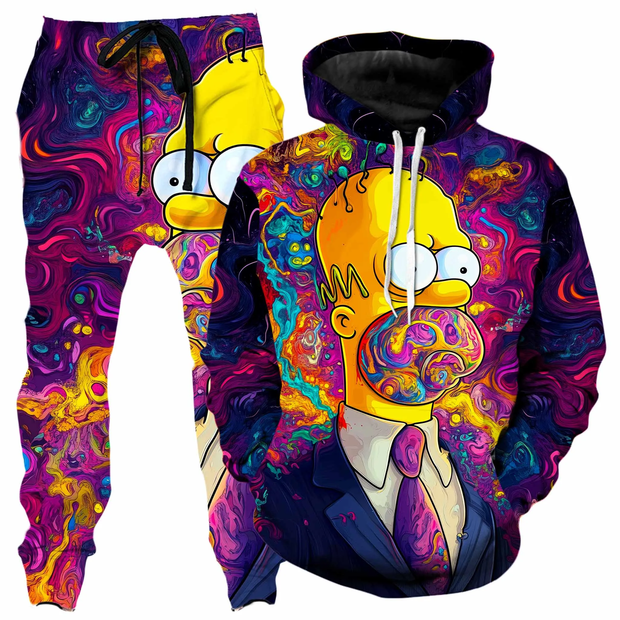 Trippin On The Job Hoodie and Joggers Combo