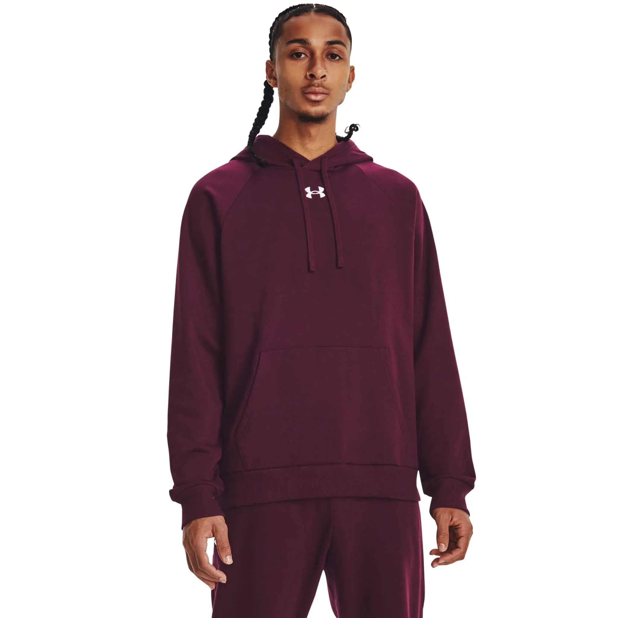 UA Rival Fleece Hoodie sweatshirt à capuchon pour homme