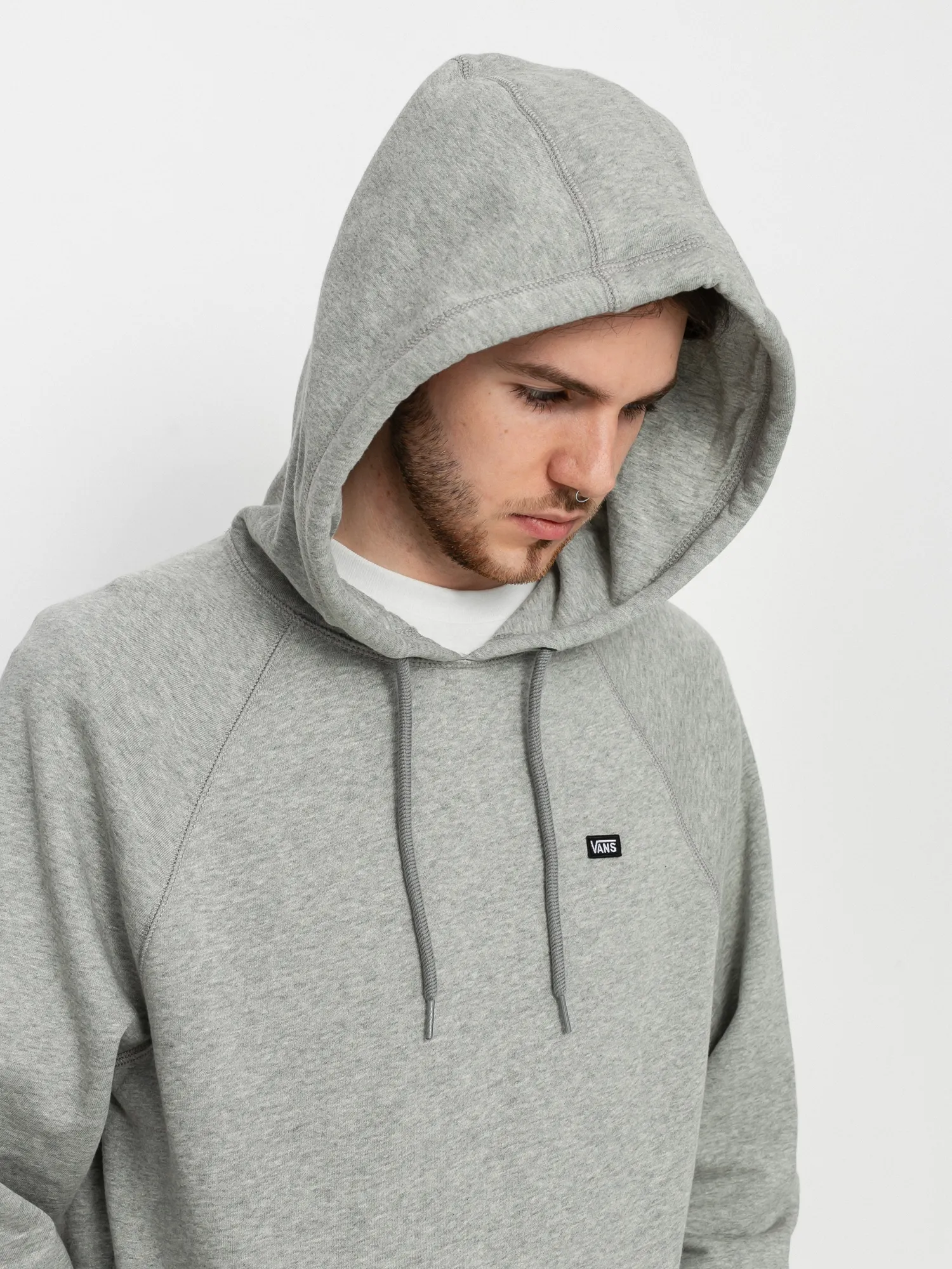 Vans Versa Standard HD Hoodie (cement heatherotw patch/)