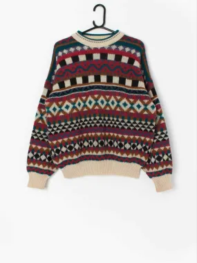 Vintage The Sweater Shop wool jumper – Large