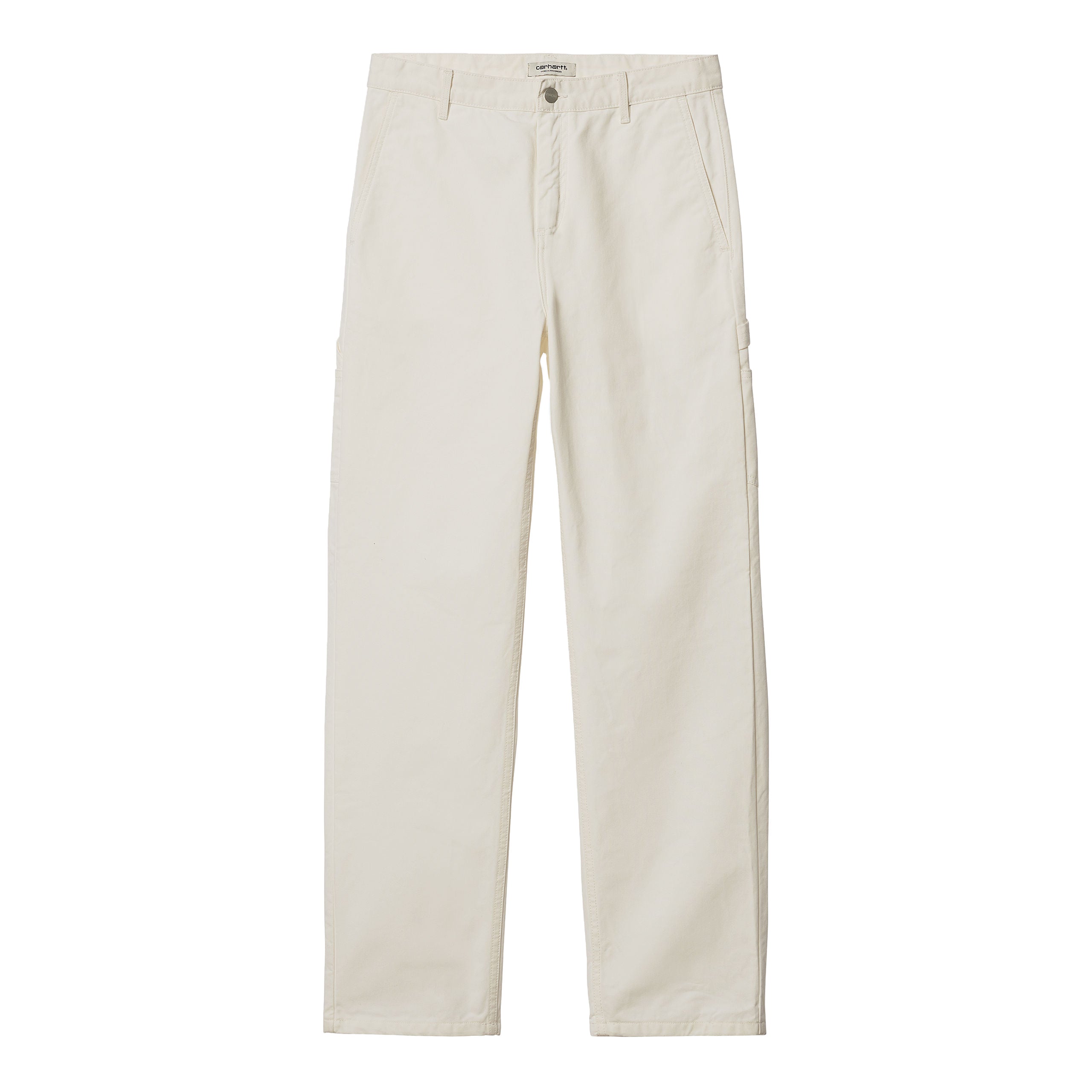 W' PIERCE PANT STRAIGHT OFF-WHITE RINSED