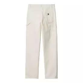 W' PIERCE PANT STRAIGHT OFF-WHITE RINSED