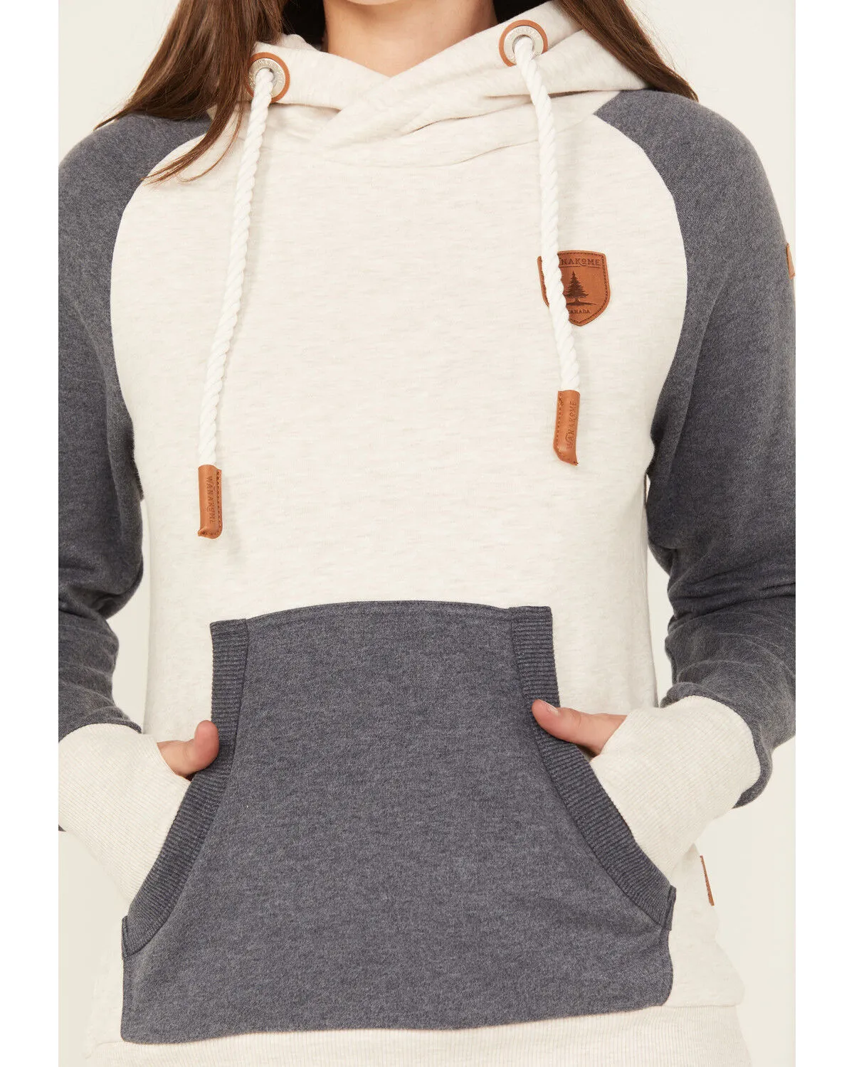 Wanakome Women's Delina Color Block Hoodie