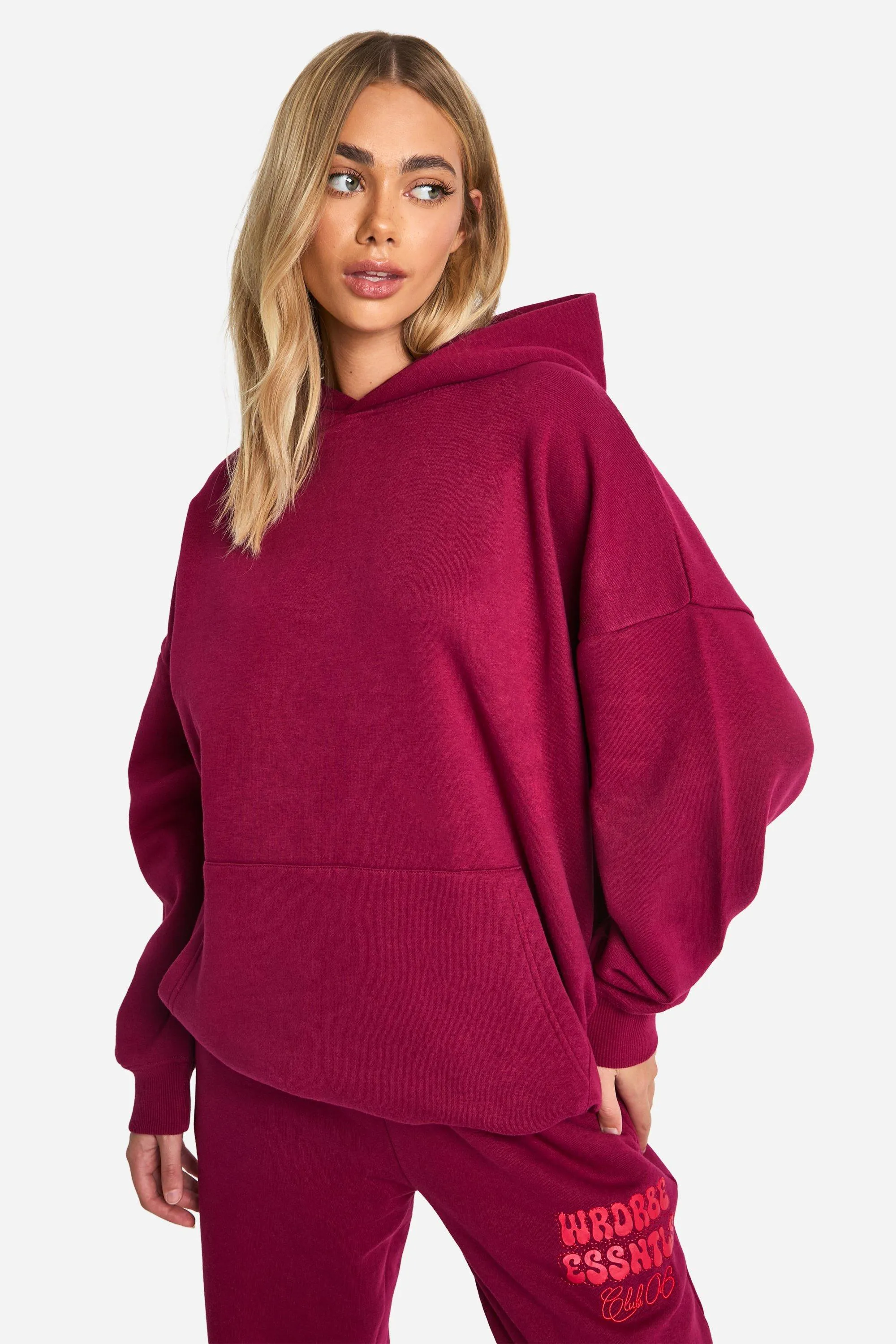 Wardrobe Essentials Bubble Oversized Hoodie