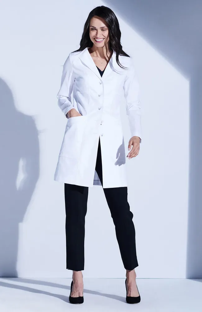 Women's Vera G. Slim Fit 34 3/4" Lab Coat