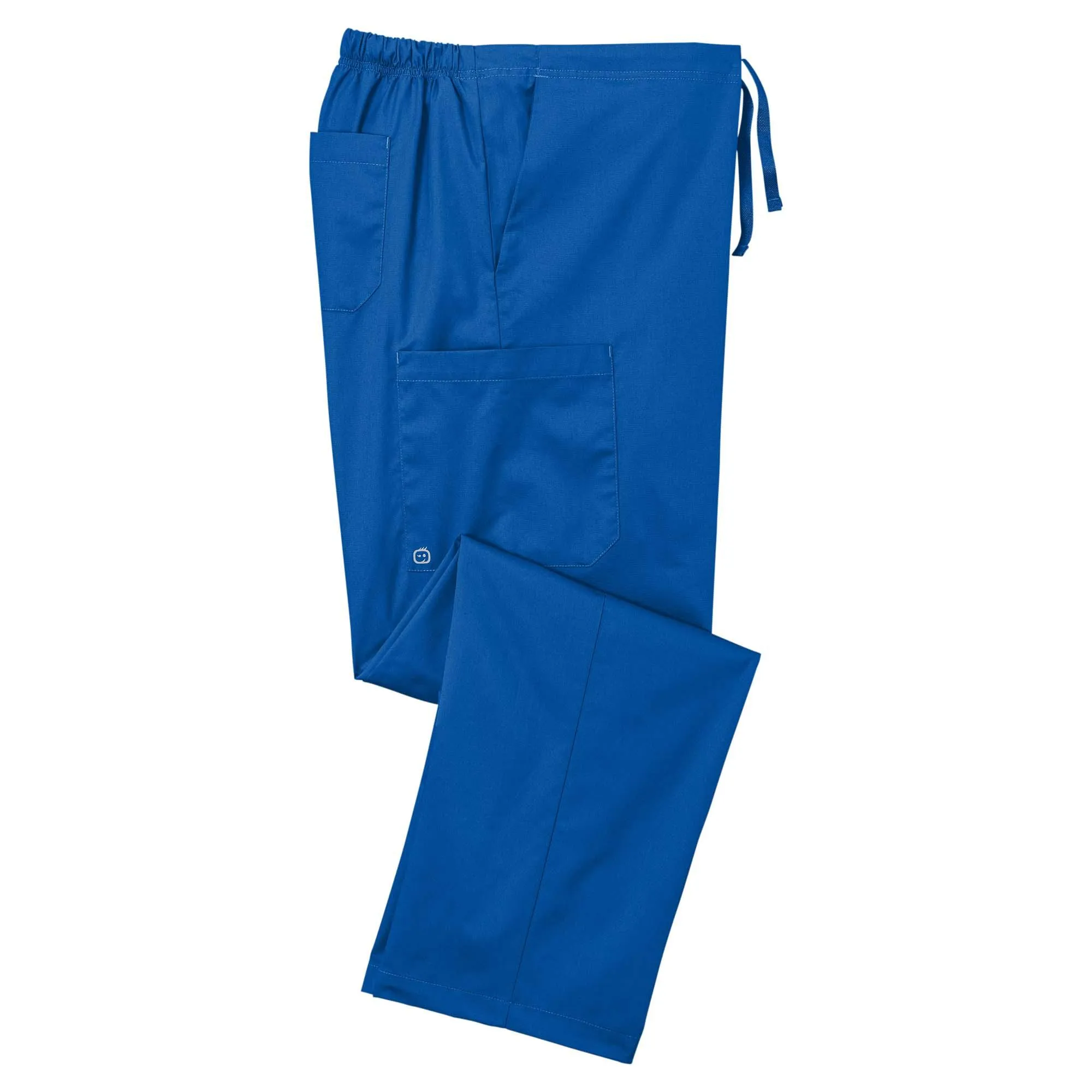 WonderWink WW3150 Unisex WorkFlex Cargo Pocket Scrub Pants - Royal