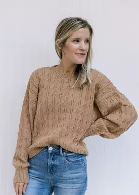 X Desert Khaki Sweater